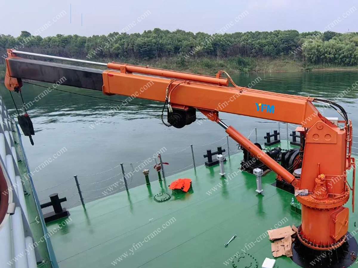 marine deck crane marine deck crane
